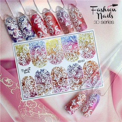 Fashion Nails, Слайдер-дизайн 3D/37