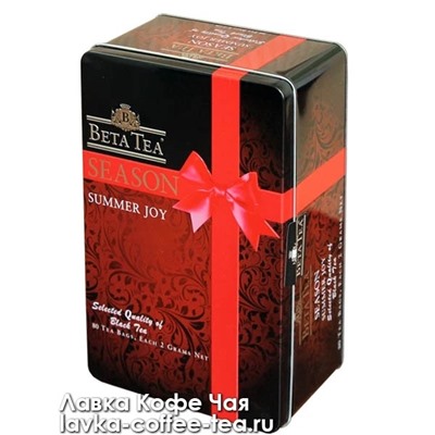 чай Beta Season "Summer Joy" 2г.*80пак. подарочный