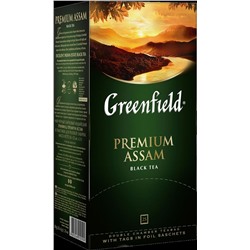 Greenfield. Premium Assam карт.пачка, 25 пак.