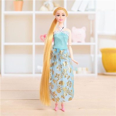 Кукла-модель шарнирная «Лида» в платье, МИКС 5066300