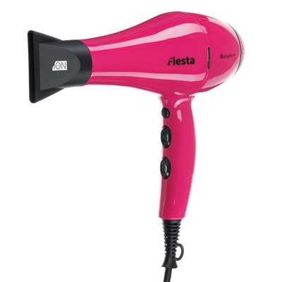 Dewal Фен для волос с ионизацией / Fiesta 03-2010 Fuschia, 2600 Вт