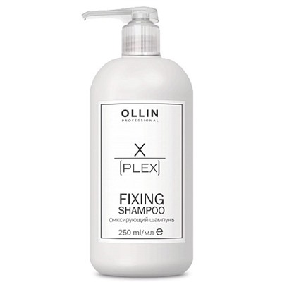 Фиксирующий шампунь Fixing Shampoo X-PLEX OLLIN 250 мл