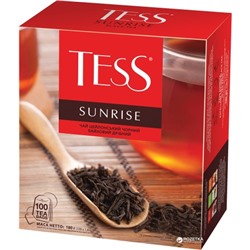 Чай черный пакетированный Тесс Sunrise 100 x 1.8 г