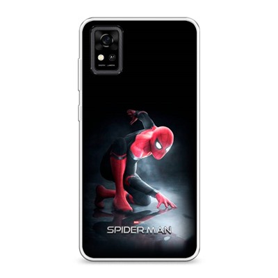 Силиконовый чехол Spider-man на ZTE Blade A31