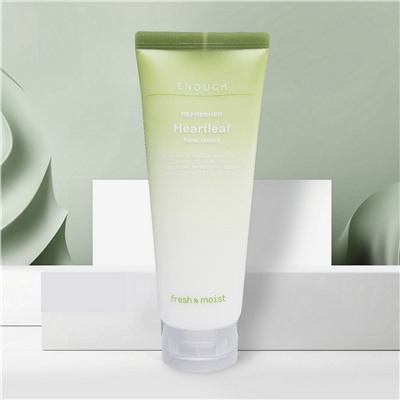 Enough Крем для рук с экстрактом центеллы и хауттюйнии / Refresher Heartleaf Hand Cream, 100 мл