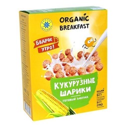 Завтраки сухие "Кукурузные шарики" 100 г, Компас Здоровья