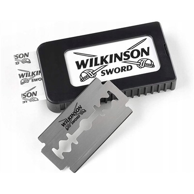 Лезвия для бритья классические двусторонние Wilkinson Sword 5шт. (1X5шт. =5 лезвий) (Pillar Box.)