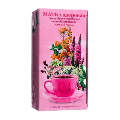 Чайный напиток "Антимиома" для оздоровления при новообразованиях матки, 20 пакетиков