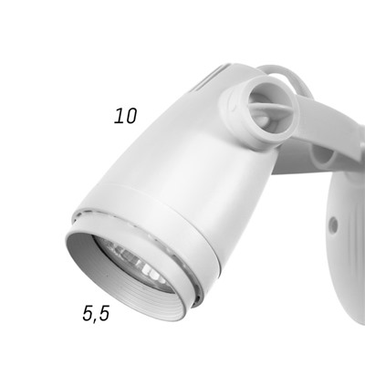 Светильник OL5 GU10 WH, 50 Вт GU10, белый