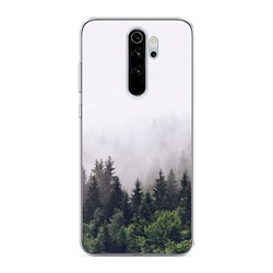 Силиконовый чехол Туманные деревья на Xiaomi Redmi Note 8 Pro