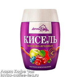 кисель "Дачный" плодово-ягодный, пэт-банка бочонок 300 г.