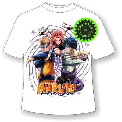 Подростковая футболка Наруто (Naruto) 1153