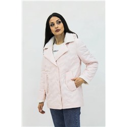 Демисезонная женская куртка Тренд весна осень 921 розовый