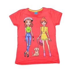 Детские футболки для девочек 9-12 лет арт.2368