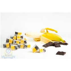 Нуга банан с шоколадом
