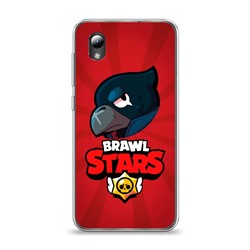 Силиконовый чехол Crow Brawl Stars на ZTE Blade L8