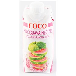 Нектар розовой гуавы Pink Guava Nectar FOCO 330 мл. TetraPak