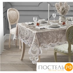 SK-229/042 Скатерть EFOR FLORA 160*220 капучино