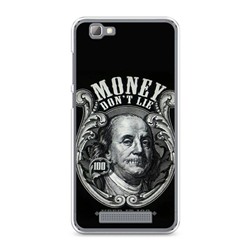 Силиконовый чехол Money dont lie на ZTE Blade A610