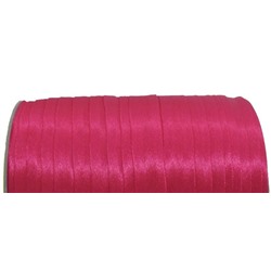 Косая бейка атласная шир. 15 мм № 145 (015) темно-розовый А уп. 132 м