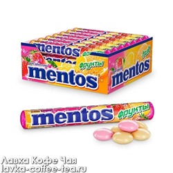 жевательные драже Mentos "Фрукты" 37,5 г.