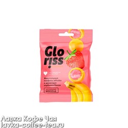 жевательные конфеты Gloriss Jefrutto со вкусом клубника-банан 35 г.