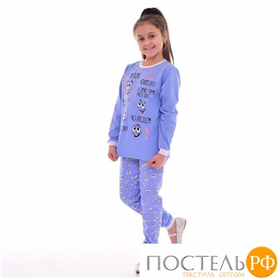 7-254 (голубой) Пижама детская 7-254 (голубой), шт 30
