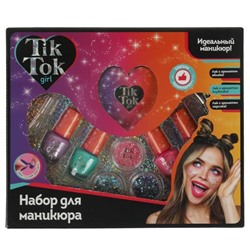 Косметика ДЛЯ ДЕВОЧЕК набор для маникюра TIK TOK GIRL