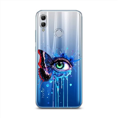 Силиконовый чехол Глаз бабочка на Honor 10 Lite