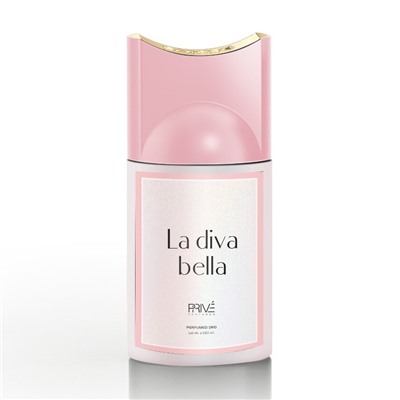 Дезодорант-спрей Prive LA DIVA BELLA Парфюмированный для женщин с цветочным ароматом, 250 мл.