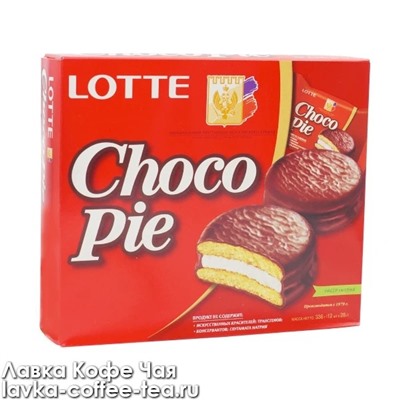 LOTTE "Чокопай" Choco-Pie №12 336 г.