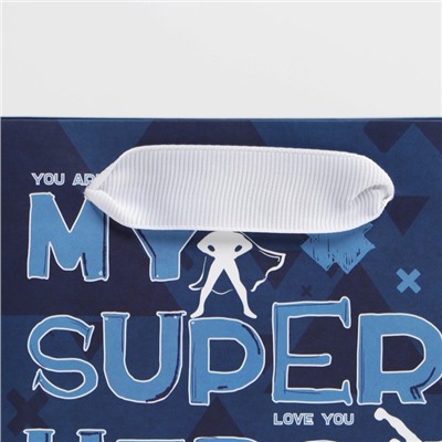 Пакет ламинированный горизонтальный «Super Hero», S 12 × 15 × 5,5 см