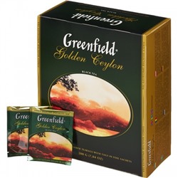 Чай Гринфилд Голден Цейлон 2г/100 пак.