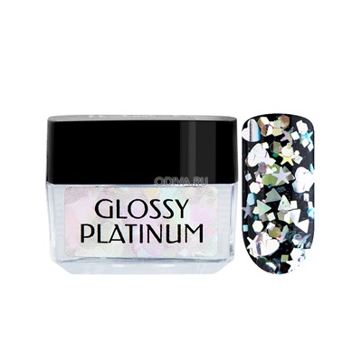 Irisk, гель-лак Glossy Platinum (№85), 5 гр