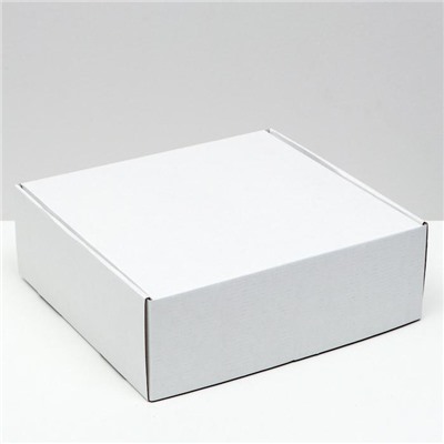 Коробка самосборная, белая, 27,5 х 26 х 9,5 см