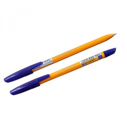 Ручка шариковая LINC "Corona PLUS" синяя 0.7мм оранжевый корпус 3002N/Y/blue LINC