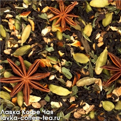 чай весовой чёрный "Согревающий" Nadin ароматизированный 0,5 кг.