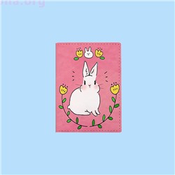 Обложка на паспорт «Cute rabbit»