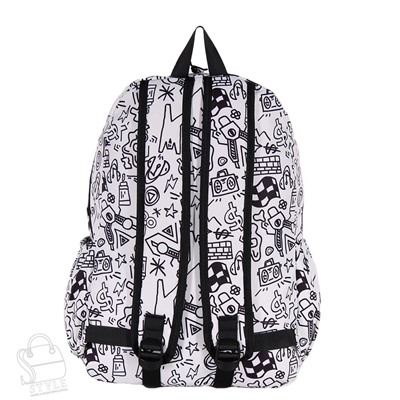 Рюкзак текстильный 5685PM black Sikaile