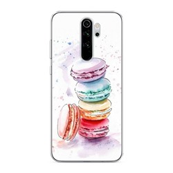 Силиконовый чехол Пирамидка макарони 2 на Xiaomi Redmi Note 8 Pro