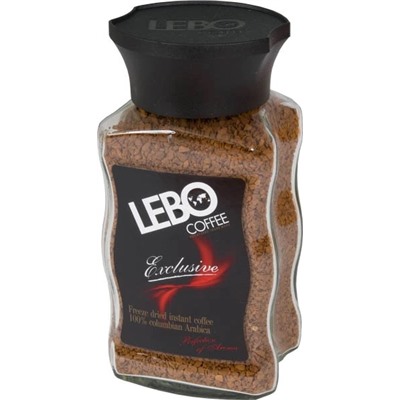 кофе Lebo Exclusive 100г. в кристаллах