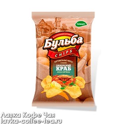 чипсы картофельные "Бульба chips" со вкусом заморского краба 75 г. Белпродукт
