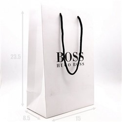Пакет подарочный Hugo Boss 23.5*8.5*15 см