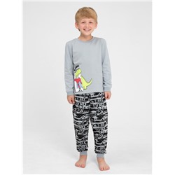 Пижама для мальчика Cherubino CWKB 50139-23 Серый