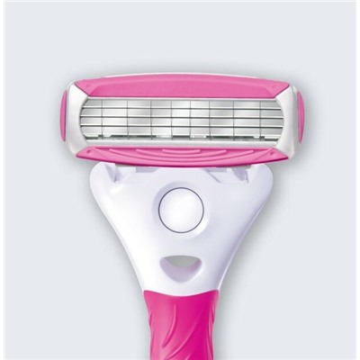 Copy: Кассеты для бритвы Schick (Wilkinson Sword) QUATTRO Women/ Women Sensitive (1шт) без упаковки с защитным колпачком