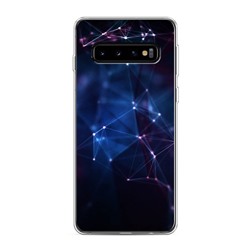 Силиконовый чехол Геометрия 30 на Samsung Galaxy S10