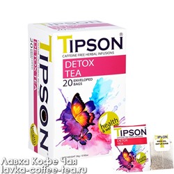 травяной чай Tipson На здоровье Detox, 20 пакетиков