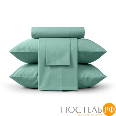 Комплект постельного белья "Verossa" Melange 1,5СП Emerald (КПБ VRM 1546 emerald Д12 23)
