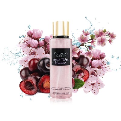 Спрей-мист Victoria's Secret Velvet Petals Shimmer, 250 ml