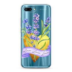 Силиконовый чехол Букет сердце на Honor 10